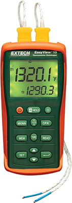 EA15-NIST Extech Thermometer, Anzeigegeräte