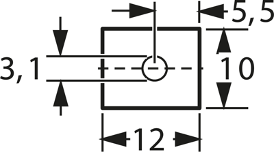 V8632 Assmann WSW Montagescheiben für Halbleiter