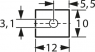 Wärmeleitscheibe V8632