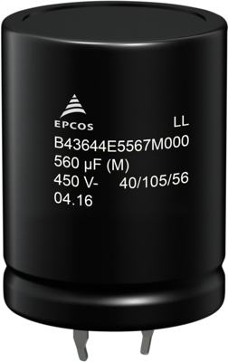 B43644B2108M067 TDK (EPCOS) Electrolytic Capacitors