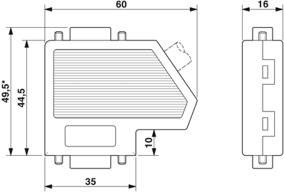 2744348 Phoenix Contact Interfacesteckverbinder, Bus Steckverbinder Bild 2