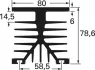 10022693 Fischer Elektronik Kühlkörper