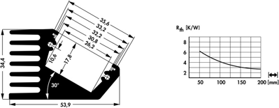 10046079 Fischer Elektronik Kühlkörper Bild 2