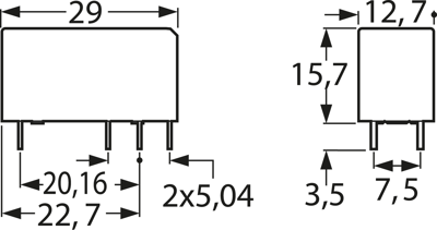 2-1415899-3 Schrack Industrial Relays Image 2