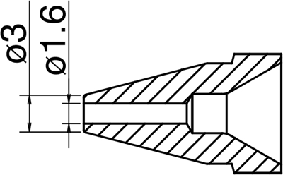 N61-10 Hakko Lötspitzen, Entlötspitzen und Heißluftdüsen