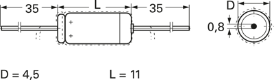 MAL202138108E3 Vishay Elektrolyt Kondensatoren Bild 2