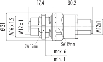 09 5290 10 05 binder Sensor-Aktor Adapter Bild 2