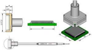 C245315 JBC Soldering tips, desoldering tips and hot air nozzles