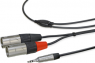 XLR/Klinkenkabel 3-polig 1,8 m