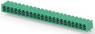 Leiterplattenklemme, 22-polig, RM 3.81 mm, 0,05-2 mm², 11 A, Stift, grün, 2-284513-2