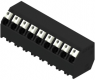 Leiterplattenklemme, 9-polig, RM 5.08 mm, 0,13-1,5 mm², 12 A, Federklemmanschluss, schwarz, 1884800000