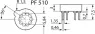 10044910 Fischer Elektronik Halbleiterfassungen, Halterungen