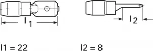 35259.000.000 LEAR Corporation Flachstecker