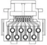 216005-1 AMP Modularsteckverbinder