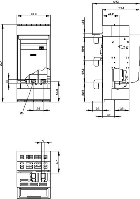 3NP1123-1BC20 Siemens Lasttrennschalter Bild 2