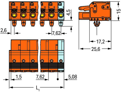 2231-712/008-000 WAGO PCB Connection Systems Image 2