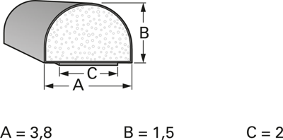 DHR3,8X1,5NI-N2V0-1,0M MTC Gehäusezubehör