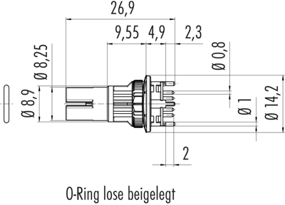 09 3782 200 08 binder Accessories for Industrial Connectors Image 2