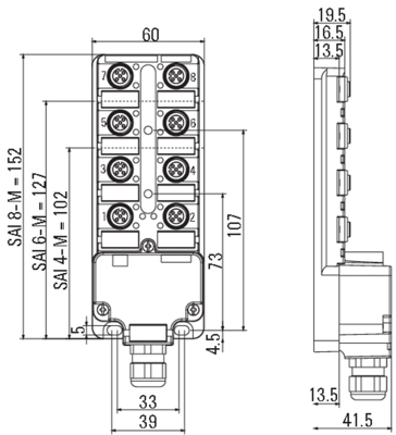 1816610000 Weidmüller Sensor-Aktor Verteilerboxen Bild 2