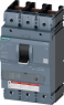 Leistungsschalter mit Startschutz (1500-3000 A), Kippbetätiger, 3-polig, 500 A, 800 V, (B x H x T) 138 x 248 x 110 mm, DIN-Schiene, 3VA5450-1MU31-0AA0