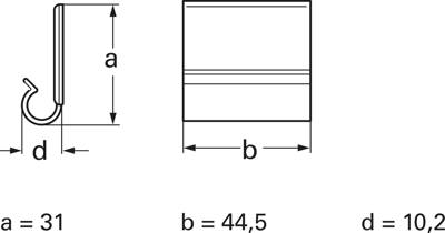 AJC31-A-C Panduit Kabelhalter Bild 2