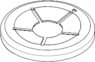 Achs-Sicherungsring 4 mm, 4,0 x 10,9 x 1,3 x 0,2 mm