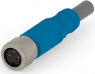 Sensor-Aktor Kabel, M8-Kabeldose, gerade auf offenes Ende, 3-polig, 3 m, PUR, grau, 3 A, T4061320003-004
