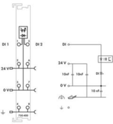 750-400 WAGO Digitalmodule Bild 3