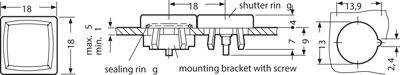 1241.1100.7095 SCHURTER Tactile Switches