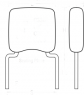 Keramik-Kondensator, 1.5 nF, 100 V (DC), ±10 %, radial, RM 5.08 mm, X7R, C317C152K1R5TA7301