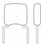 Keramik-Kondensator, 33 nF, 50 V (DC), ±10 %, radial, RM 5.08 mm, X7R, C317C333K5R5TA7301