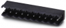 Stiftleiste, 11-polig, RM 5.08 mm, abgewinkelt, schwarz, 1954566
