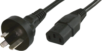 SAA/3-H05VVF3G100-C13/2,50M SW9005 FELLER Power Cords Image 1