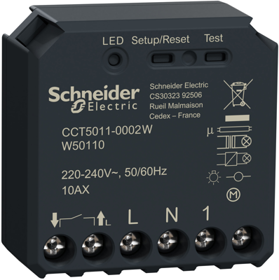 CCT5011-0002W Schneider Electric Aufputzschalter, Unterputzschalter Bild 1