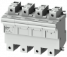 Sicherungshalter, 22 x 58 mm, 100 A, 690 V, DIN-Schiene, 3NW7261