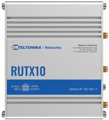 RUTX10000000 TELTONIKA NETWORKS, UAB Server, Router Bild 1