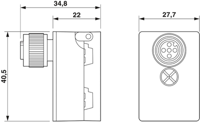 1405619 Phoenix Contact Interface Connectors, Bus Connectors Image 2