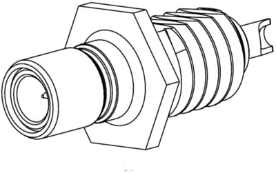 903-406J-51R Amphenol RF Koaxialsteckverbinder Bild 2