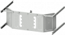 SIVACON S4 Montageplatte 3VL2 und 3VL3, 4-polig Festeinbau durch Fachtür H: 2..., 8PQ60006BA36