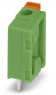 Leiterplattenklemme, 1-polig, RM 3.81 mm, 0,14-1,0 mm², 12 A, Federklemmanschluss, grün, 1789621