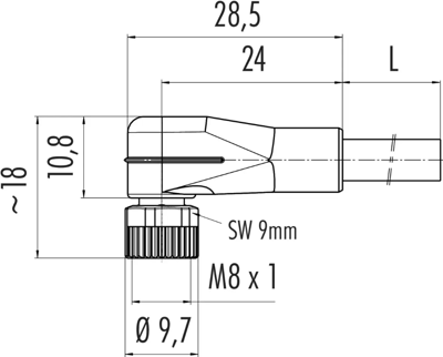 79 3383 778 04 binder Sensor-Aktor Kabel Bild 2