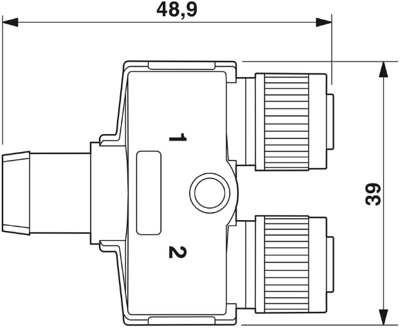 1436233 Phoenix Contact Sensor-Aktor Kabel Bild 2