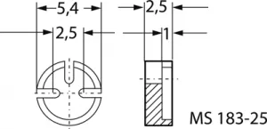 10144385 Fischer Elektronik Montagescheiben für Halbleiter