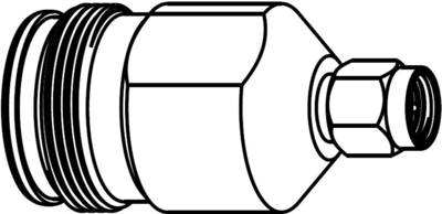 AD-4310JSMAP-1 Amphenol RF Koaxial Adapter Bild 3