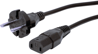 XVIIG-H05VVF2X100-C17/2,50M SW9005 FELLER Power Cords