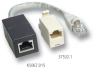 ISDN Adapter RJ45-St/Bu terminiert, 0,15 Meter