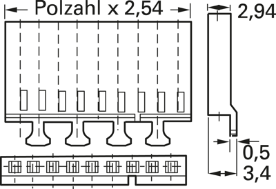 1-925369-0 AMP PCB Connection Systems Image 2