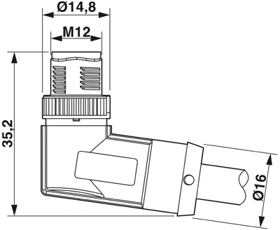 1407300 Phoenix Contact Sensor-Aktor Kabel Bild 2