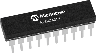 AT89C4051-24PU Microchip Microcontroller