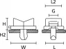 152-11359 HellermannTyton Cable Holders